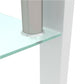 White Coffee Table Clear Coffee Table Modern Side Center