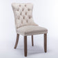 high-end velvet dining chair set