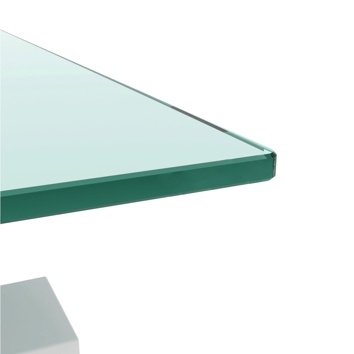 White Coffee Table Clear Coffee Table Modern Side Center