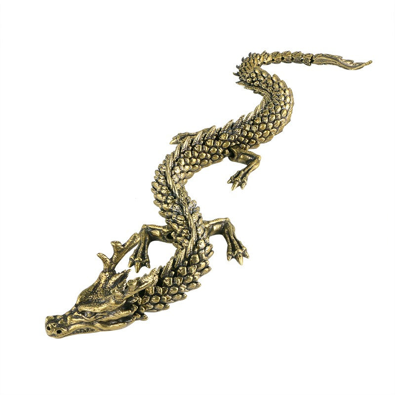 Antiques Do Old 3D Living Dragon Decoration Exhibition Hall