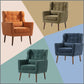 Modern Accent Chair Upholstered Foam Filled Living Room Chairs Comfy Reading Chair Mid 