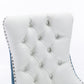 A&A Furniture Nikki Collection Modern High-end Tufted Solid Wood