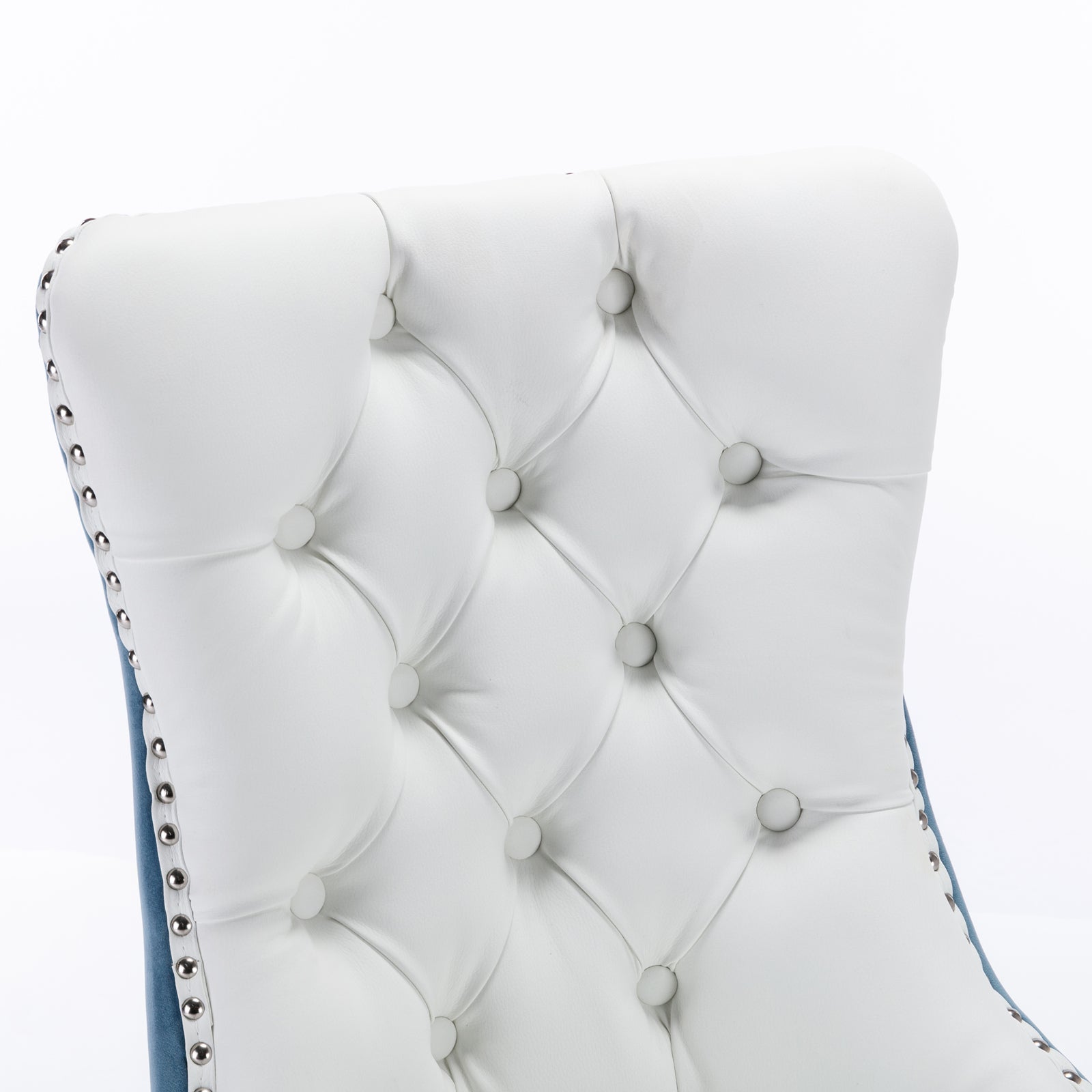 A&A Furniture Nikki Collection Modern High-end Tufted Solid Wood