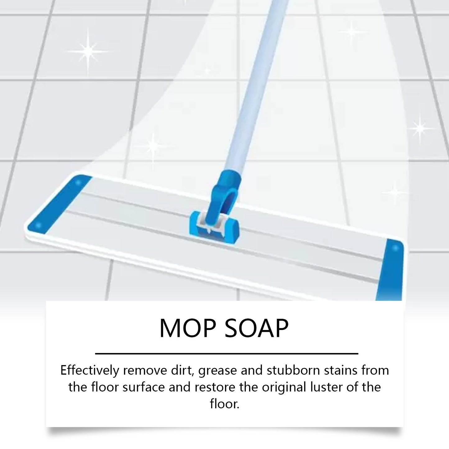 Jakehoe Mop Cleaner, Clean Mop Hardwood Floor Tile Stains Daily Maintenance Refurbishment Cleaner