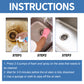Jue-Fish Kitchen Oil Stain Foam Cleaner, Kitchen Stove Range Hood Oil Stain And Dirt Removal Cleaner