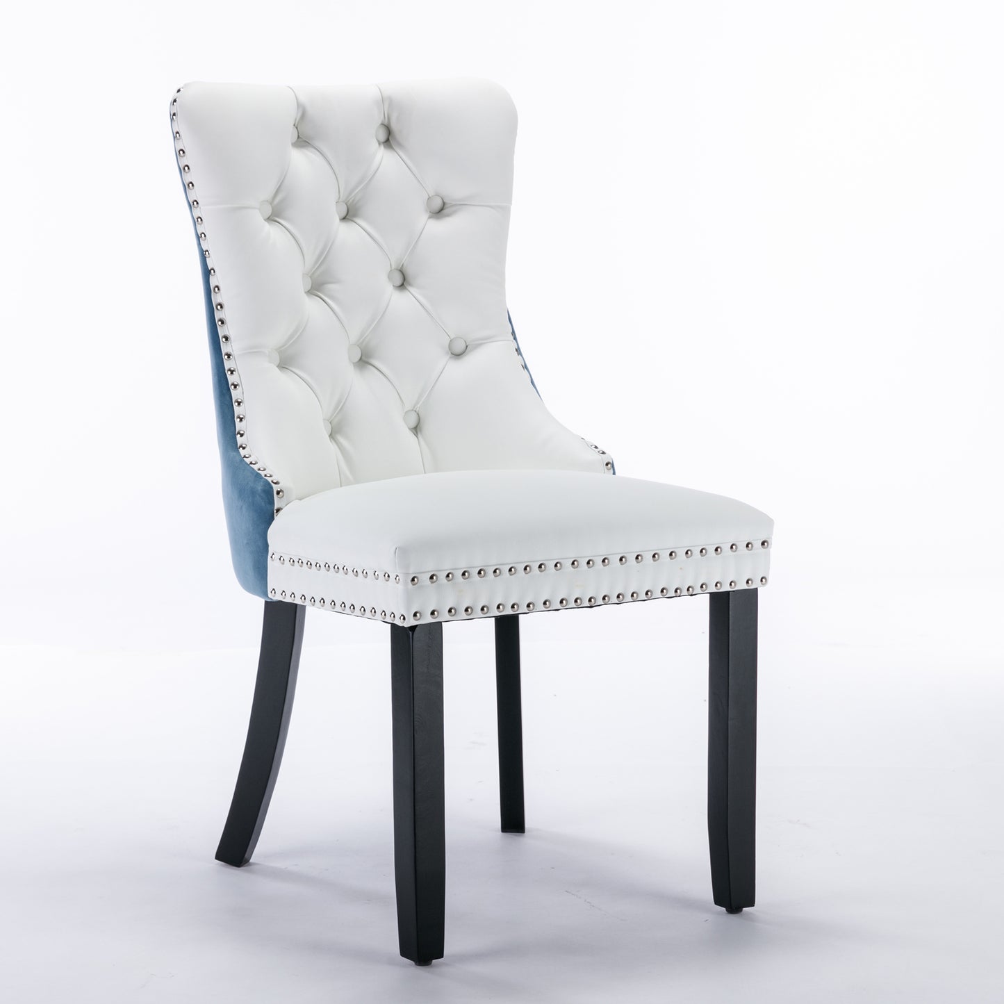 A&A Furniture Nikki Collection Modern High-end Tufted Solid Wood